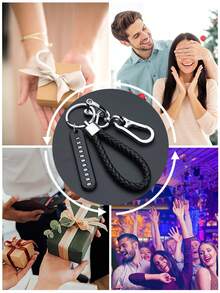 1个防丢汽车钥匙链&时尚实用钥匙链 - 您可以通过电话号码标签找回丢失的钥匙，适合作为汽车钥匙链、钥匙圈、礼物送给男女，经久耐用且舒适，可作为挂饰、吊坠、手机链、汽车挂饰、钥匙链、包包挂饰，适合日常休闲外出佩戴，送给男朋友/女朋友、家人、老师、派对礼物、生日礼物。 - 彩色 - 查看 10