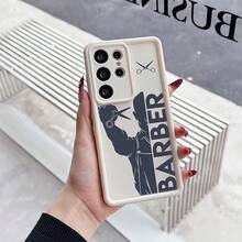 La funda de teléfono BARBER Design para Samsung Galaxy S25 S24 S23 S22 S21 S20 FE Ultra Plus 4G 5G, cubierta trasera de TPU suave a prueba de golpes - Colores mixtos - Ver 7