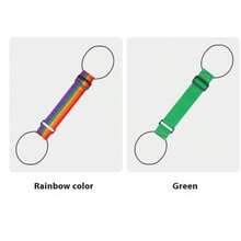 1件旅行包固定配件，弹性捆绑带，行李带，防水耐磨，可调节扣环，户外商务旅行必备。 - 彩色 - 查看 6