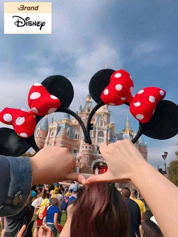Diadema con orejas de Minnie Mouse de Disney con diseño de lazo, accesorio de disfraz de princesa para fiesta, cumpleaños, carnaval (algunos accesorios pueden ser aleatorios), el regalo perfecto, regalo de cumpleaños, la elección perfecta para diversos regalos festivos, de moda. Artículos de moda. Lujoso. Costura. DIY. Es el regalo perfecto para amigos o parejas. Regalo de decoración del Día de San Valentín. Perfecto. Regalos para la fiesta.