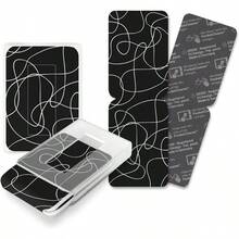 POLYCLEAN 3 X PocketCleaner® Glasses Cleaning Cloths Practical Glasses Cleaning Cloth And Display Cleaner Microfibre Cloth Made In Germany 12 X 4 Cm Pack Of 3 Black And White Screen Cleaner