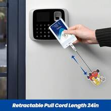 1 Peça Suporte Retrátil de Crachá com Pato Engraçado, Suporte de Crachá Versátil com Clipe Durável, Presente Fofo para Estudantes de Enfermagem, Professores, Médicos, Enfermeiros, Escritório, Trabalhadores - Pato de Carro