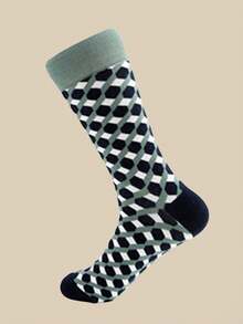 5 Paar karierte Socken in Knöchelhöhe, bunte Socken, fröhliche Socken, lässige Socken in Knöchelhöhe für Herbst/Winter