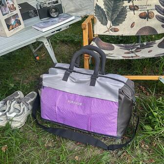 秋冬新款手提包短途旅行包，大容量可扩展过夜包，通勤行李包，野餐露营户外徒步收纳单肩包，简约时尚斜挎健身瑜伽包旅行包，耐用旅行整理包，邮轮度假必备男女通用