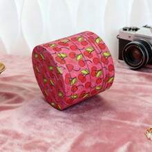 Cute Tobacco/Herb Grinder - Pink & Pretty Strawberry/Cherry Metal Grinder, 4-Piece 50MM, Smoking Accessories, For Smokers - 櫻桃 - 查看 4