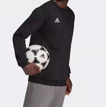 Adidas New Men's Soccer Sports Training Pullover Pullover Sweatshirt - Black - View 2