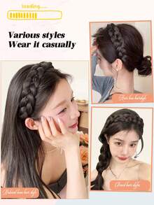 2 件彩色接发夹，混合银色金属丝，合成二合一彩虹假发，节日派对亮点，女士耐热日常佩戴，24 英寸 - 彩色 - 查看 8