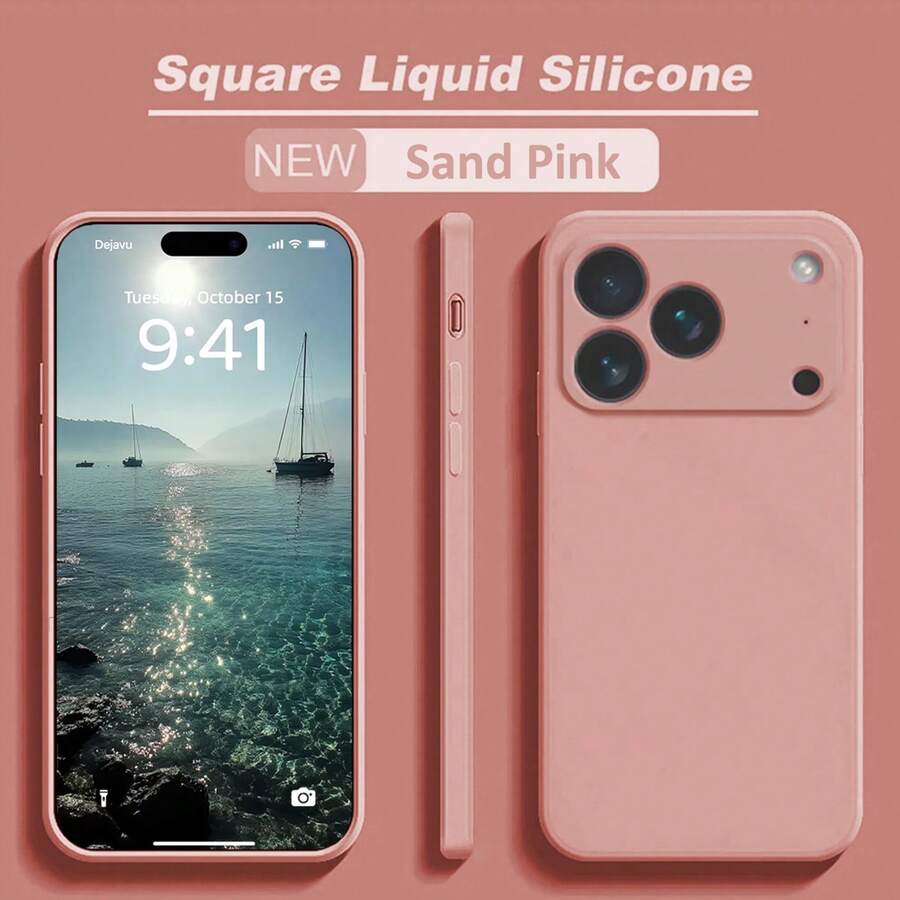 这款液态硅胶保护壳兼容 17、17 Air、17 Pro、17 Pro Max,采用优质硅胶材料制成,提供全方位保护(4 层防震结构),柔软防刮超细纤维内衬,也兼容 13、11、16 Pro Max、15、14 Plus、12 Mini、XS Max、7、8 Plus,防刮耐用。 - 砂粉色 - 查看 1