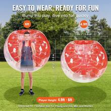 Other Outdoor Game Balls - 1,5 M (5 Pies) Doble Pincelada Roja - View 3