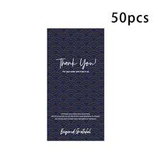 50pcs Solid Color Rectangular Stickers, Gift Box Sealing Stickers, Waterproof Paper Labels, Packaging Supplies - Multicolor - View 9
