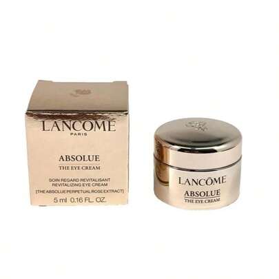 Lancôme Lancôme Absolue The Eye Cream Mini Size 5ml/0.16 Oz | Anti-Aging, Reduces Wrinkles & Puffiness, Intensely Hydrates & Renews, Firms & Revitalizes, Reveals A Radiant, Youthful Look, Soothes Delicate Eye Area, Gentle For Sensitive Skin, Suitable For Sensitive Eyes & Sensitive Skin