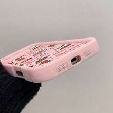 Fundas con diseño de guantes de copos de nieve y dulces. Compatibles con phone 17/17 Pro/17 Pro Max/16 Pro/16 Pro Max/16 Plus/15 Pro/15 Pro Max/15 Plus/14 Pro/14 Pro Max/14 Plus/13 Pro/13 Pro Max/12 Pro/12 Pro Max ... 11/11 / Pro / 11 Promax y Galaxy 22/23/24/25, Año Nuevo, Amor, Familia y Amigos - Rosa - Ver 5