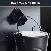 HDW152 Grease Bucket With 15 Pack BAC407 Grease Bucket Liner For Traeger GrillsDrip Liner Drip Pan For Traeger Pro Series 575/780 20/22/34 Ironwood 650/885 Grills Pit Boss Pellet Grill Smoker - như hình ảnh - Xem 6