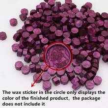 100pcs Sealing Wax Beads, Suitable For Wax Seal Stamps, Great For Decorating Cards, Envelopes, Wedding Invitations, Wine Packaging, Gift Wrapping, Crafts And DIY Projects, Perfect For Back To School Season - Multicolor - View 11