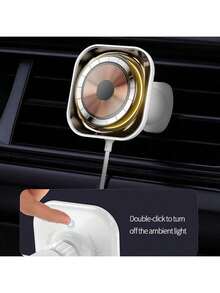 MOMAX CM29W 磁吸車用支架 15W無線快充 相容MagSafe 強磁穩定 智慧型溫控 通風口與桌面雙用