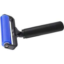 12 Inch Silicone Manual Roller Anti Static Cleaner Tool For Household Reusable Dust Removal Roller With 150?C Melting Point Screen Dust Roller For Insulation Applicator