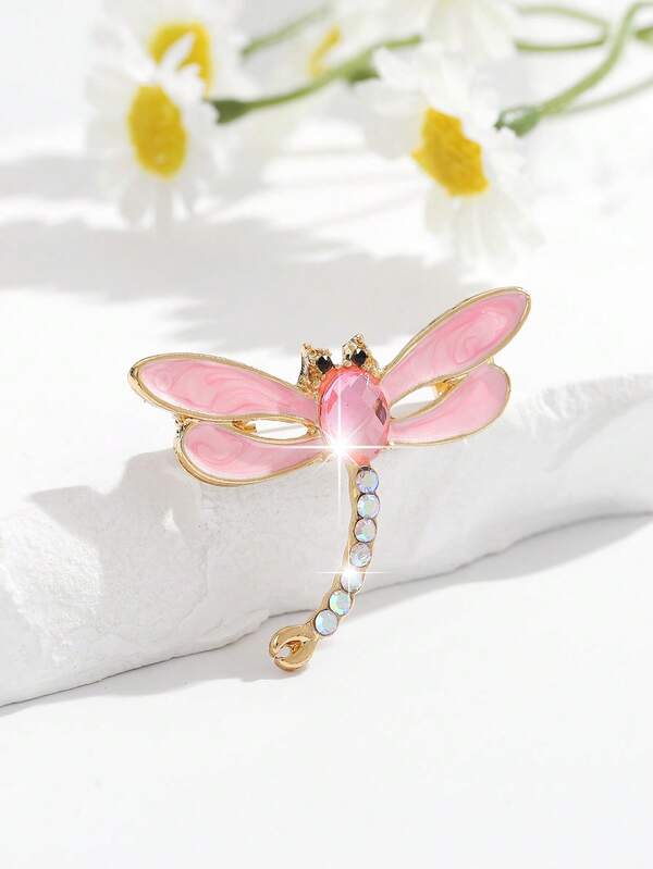 قطعة واحدة دبوس وبروش على شكل سنونو رقيق وجميل على الطراز الكوري، مناسب للارتداء اليومي والزينة للنساء