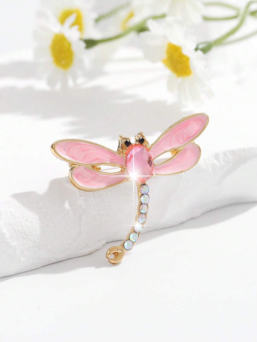 قطعة واحدة دبوس وبروش على شكل سنونو رقيق وجميل على الطراز الكوري، مناسب للارتداء اليومي والزينة للنساء