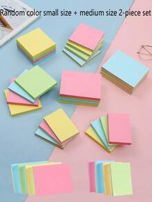 Colorful Sticky Notes, Memo Pads, Student Notebooks, Office Memo Pads, Self-Adhesive Sticky Notes, Suitable For Office, Home And School Use
