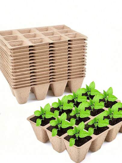 Sprouting Plant Seedling Tray, Seedling Pot, Sprouting Plant Starter Kit