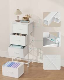 SONGMICS Dressers & Chests Of Drawers - 白色 - 查看 10