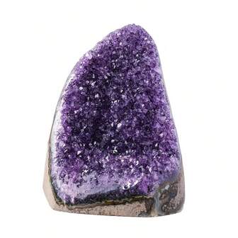 Ametista naturale scolpita di alta qualità dell'Uruguay, cristallo di ametista asimmetrico, pietra preziosa, decorazione per la casa, pietra di energia cristallina, decorazione per la stanza, regalo per la scrivania dell'ufficio