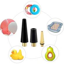 Presta Schrader Adaptor, 16PCS YASI Brass Bike Pump Adapters, Ball Pump Needle, Balloon Inflatable Toys Nozzle Inflator Adapter, Pump Accessories Standard Pump Or Compressor1 - Initial - View 4