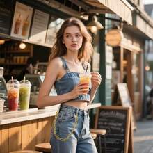 Gold Bag Charms Purse Charm Extender Chain - Gold Vintage Bag Accessories - Cute Handle Replacement Charms Accessories - Handbags Tote Bags Accessories Gifts For Women{Inchcolor_nameinch:InchGold4inch} - Vàng4 - Xem 7