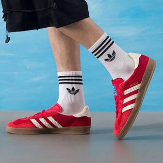 阿迪达斯 Originals Gazelle 室内男女通用鞋，2025 新款，休闲运动鞋