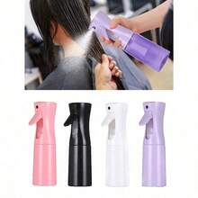 1PC Refillable Continuous Fine Mist Spray Bottle, Superfine Spray Sprayer For Makeup, Hair, Skin Care, Home Cleaning, Salon, Gardening Plants - Multicolor - View 1