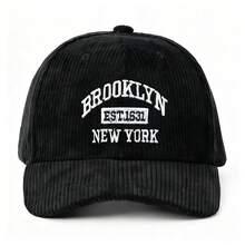 قبعة بيسبول مطرزة بعبارة "BROOKLYN EST.1631 NEW YORK" قطعتان، قبعات شمس للنساء والرجال، قبعة سائق الشاحنة، قبعة للشاطئ والصيد والحفلات والجولف والبلد والعطلات، قبعة فينتاج مناسبة للأزواج لارتدائها وكهدايا