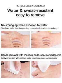 the SAEM Deshine Dual-Ended Eyebrow Pencil, Waterproof, Sweat-Resistant, Natural, Long-Lasting, Smudge-Proof, Easy Application, Fine Tip, Wild Brow - 01 Brown - 01 Brown - View 4