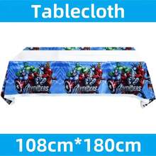 6pcs Spider-Man Themed Disposable Tablecloths, Superhero Party Decorations Suitable For Baby Shower, Birthday Party And More