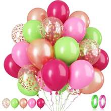 Rose Pink, Light Green, Rose Gold