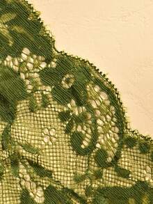 3pcs Women's Lace Trim Tie Front Bikini Panties, Soft & Smooth Fabric, Sexy Underwear - Multicolor - View 5