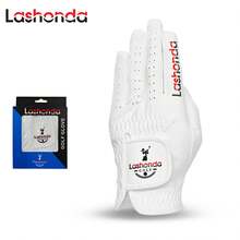 1pc Lashonda Golf Glove, Left Hand, Super Durable Material, Soft And Comfortable Feel - White - View 9