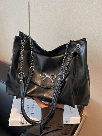 Bolso de mano de gran capacidad de alta calidad y moda, versátil para estudiantes universitarios, ir al trabajo, uso casual, para llevar al hombro o cruzado