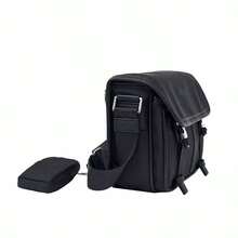 2025 New Versatile And Fashionable Nylon Phone Bag For Both Men And Women, Single-Shoulder Crossbody Bag Casual Bag - Đen lớn - Xem 5