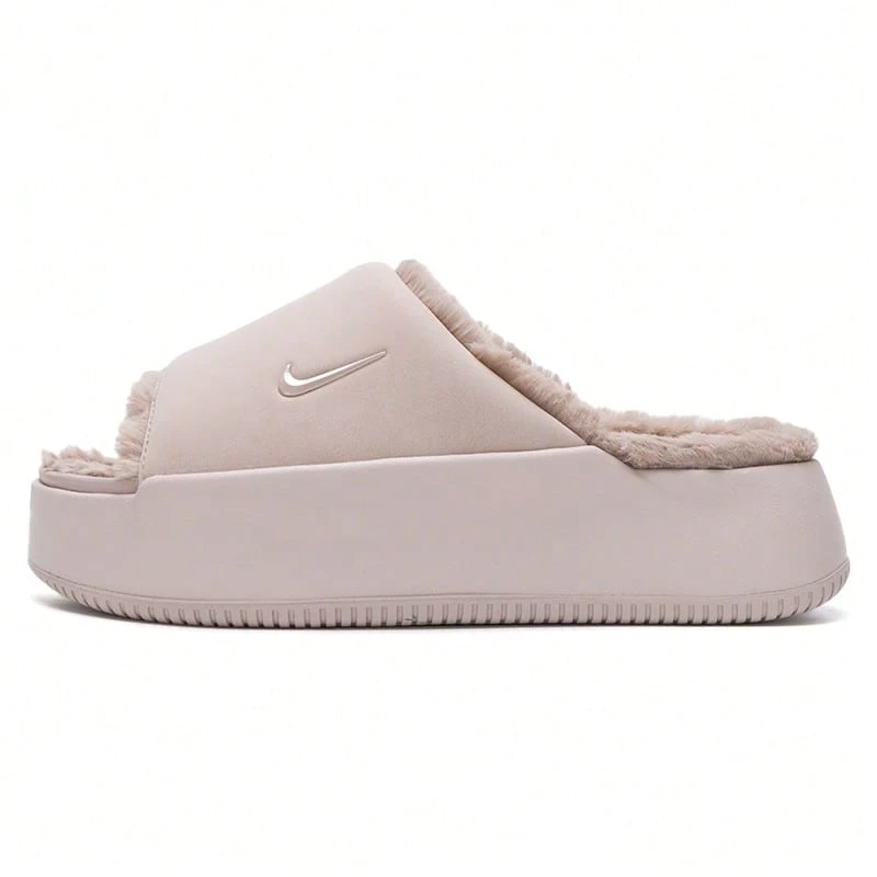 Nike WMNS NK CALM ELEVATION FUR 女鞋，沙滩凉鞋，HV8560-600 - 顏色 - 查看 1