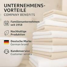 Betz Premium Towel Set 12 Pieces - 100% Cotton - Oeko-Tex Certified - High Grammage - Shower Towels, Hand Towels, Guest Towels & Wash Mitts Colour Graphite/Berry - White / Sand - View 9