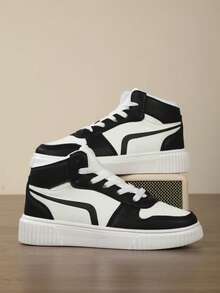 Women Shoes Casual Sneakers, Lace Up Soft Sole Flat Comfortable Skate Shoes For Women, Lightweight High-Top Daily Shoes