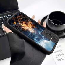 Funda protectora de silicona para teléfono  Galaxy S23 Ultra, S24, S25, S22+, y S20 FE Pro Plus 5G, con diseño Shanying Huozhao, a prueba de golpes y portátil. - Colores mixtos - Ver 9