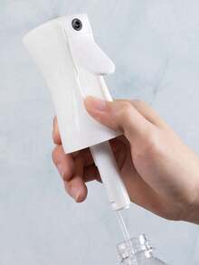 1pc High Pressure Spray Bottle, Simple Wash Liquid Dispenser For Bathroom, Cleaning Spray Bottle, Fine Mist Facial Mister, Mini Alcohol Disinfection Spray Bottle, Toner Container, Bathroom Spray Bottle - Multicolor - View 6