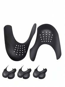 30双防皱鞋套,散装运动鞋保护套,鞋头保护套,运动鞋靴子防皱贴,黑白配色,适合春夏穿着,可作伴娘礼物、房间装饰、卧室装饰、海滩度假、旅行必备,男女皆宜。 - 彩色 - 查看 14