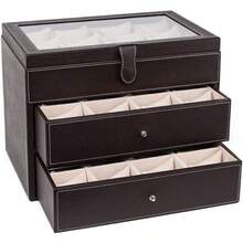 Watch Boxes - 36 Watches, Chocolate - View 9