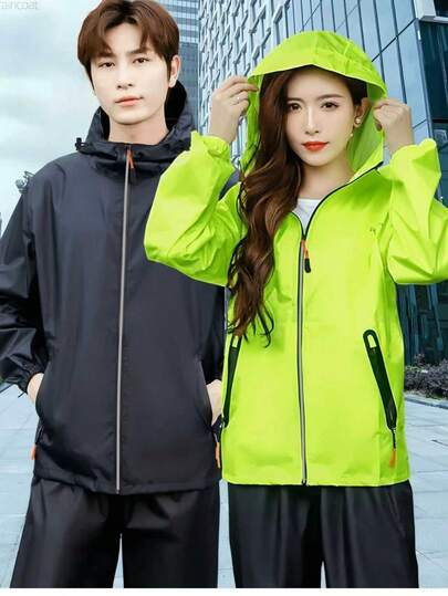 Unisex Fashionable Full-Body Waterproof Electric Motorcycle Riding Raincoat, Lightweight And Convenient For Summer Travel,Outdoor,Garden,Travel Essentials,Portable Essentials,Beach Essentials,Graduation Season,Commencement,Graduation Ceremony,Graduation Gift,Graduation Present,Graduation Gift,Graduation Present,Congrats Grad,Congratulations Graduate,Valedictorian,Finish School,Graduation Party,Outdoor Essentials,Travel Portable,Hiking Essentials,Camping Essentials,Portable Tools,Summer Essentails,Summer Portable