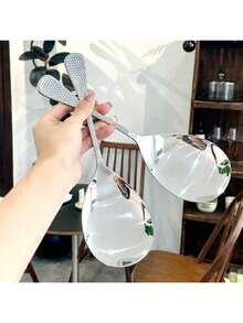 Large Stainless Steel Serving Spoon, Hammered Texture, Long Handle, Cafeteria/Restaurant Self-Service Spoon - Multicolor - View 14