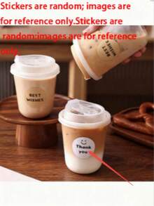 (Random Blessing Stickers)Insulated Plastic Cup With Lid, Leak-Proof Design, Suitable For Milk Tea, Coffee, Juice, Etc. Very Suitable For Takeout At Beverage Shops And Homemade Drinks At Home. Both Beautiful And Practical,Christmas And Other Holiday Supplies,Free Gift Free Shipping Items Quick Ship Items Free Trial Center