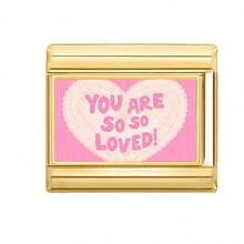 1件DIY照片模块化手链，饰有星星、爱心、草莓眼睛元素，适合作为派对礼物送给朋友/情侣，适用于圣诞节、新年、万圣节、情人节等节日，设计精美，不锈钢材质。 - M293729 - 查看 5