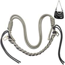 DAOSUN Paracord Rope Purse Straps Replacement Crossbody For Handbags, Adjustable Braided Bag Shoulder Strap{Inchcolor_nameinch:InchGrayinch} - 灰色的 - 查看 1
